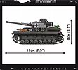 Cobi Klocki Klocki Company of Heroes 3 Panzer IV Ausf. G