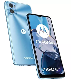 Motorola Smartfon moto E22 4/64 GB, Crystal Blue