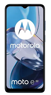 Motorola Smartfon moto E22 4/64 GB, Crystal Blue