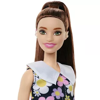Mattel Barbie Fashionistas Lalka Sukienka w kwiatki/Aparat słuchowy