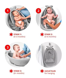 Skip Hop Wanienka Wieloryb MOBY Grey