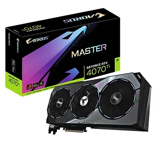Gigabyte Karta graficzna GeForce RTX 4070 Ti Master 12GB GDDR6X 192bit 3DP/HDMI