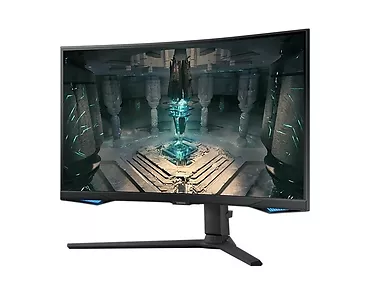 Samsung Monitor 27 cali LS27BG650EUXEN VA 2560x1440 16:9 2xHDMI/1xDP/LAN(RJ45)/2xUSB3.0 1ms(GTG) WiFi/BT głośniki zakrzywiony HAS+PIV 240Hz SMART Gaming 2Yd2d