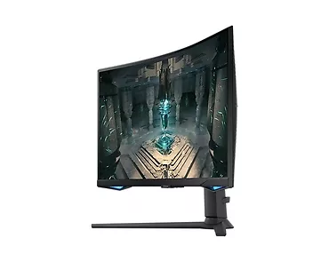 Samsung Monitor 27 cali LS27BG650EUXEN VA 2560x1440 16:9 2xHDMI/1xDP/LAN(RJ45)/2xUSB3.0 1ms(GTG) WiFi/BT głośniki zakrzywiony HAS+PIV 240Hz SMART Gaming 2Yd2d