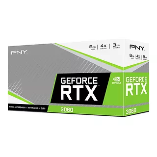 PNY Karta graficzna GeForce RTX 3060 8GB Verto Dual Fan Edition VCG30608DFBPB1