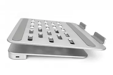 Digitus Regulowana podstawka pod notebooka/tablet ze zintegrowaną stacją dokującą, USB-C, 6 portów