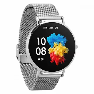 Garett Electronics Smartwatch Verona Srebrno-stalowy