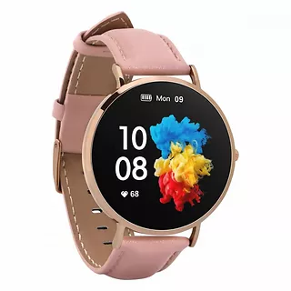 Garett Electronics Smartwatch Verona Złoto-różowy