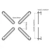 Maclean Adapter do ekranow bez otworow VESA MC-899