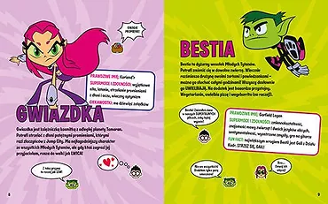 Harper Collins Książeczka Młodzi Tytani Akcja! Bajki 5 minut przed snem