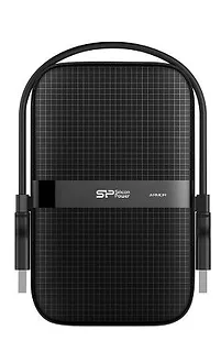 Silicon Power ARMOR A60 1TB USB 3.0 BLACK PANCERNY wstrząso/pyło i wodoodporny