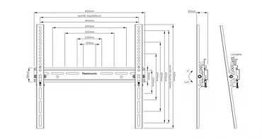 Neomounts Uchwyt do projektora WL35-350BL14 SUF