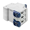 Qoltec Wyłącznik nadprądowy C40 | bezpiecznik | AC | 40A | 3P