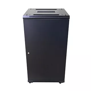 Extralink Szafa rack 27U 600x600 czarna stojąca