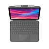 Logitech Etui Combo Touch iPad 10th Gen Oxford Grey US