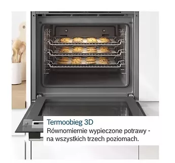 Bosch Piekarnik z funkcją pary HRA3140S0