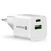 everActive Ładowarka USB/USB-C QC3.0 30W technologia GaN Biała