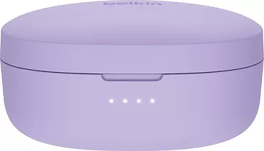 Belkin Słuchawki bezprzewodowe Soundform Bolt TWS lawendowe