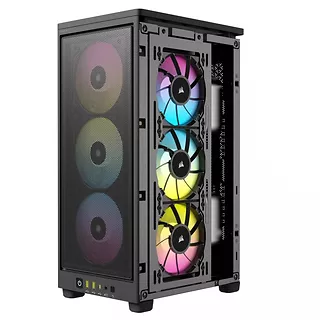 Corsair Obudowa 2000D AIRFLOW RGB Mini-ITX Czarna