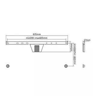 Gembird Uchwyt telewizyjny slim 37 - 80 cali 50 kg stały