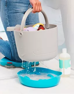 Skip Hop Wiaderko na zabawki do kąpieli Moby Stowaway