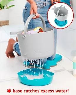 Skip Hop Wiaderko na zabawki do kąpieli Moby Stowaway