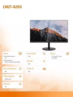 Dahua Monitor 27 cali LM27-A200