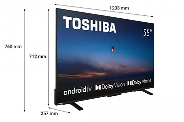 Toshiba Telewizor LED 55 cali 55UA2363DG