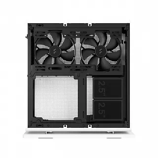 Fractal Design Obudowa Ridge White PCIE 4.0 mITX