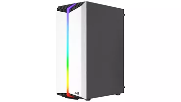 AeroCool Obudowa Bionic TG RGB USB 3.0 Mid Tower biała