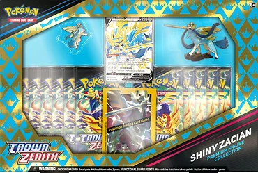 Pokemon TCG Karty Crown Zenith Premium Figure Collection - Zacian