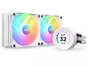 NZXT Chłodzenie wodne Kraken Elite 240 RGB LCD Białe