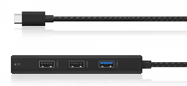IcyBox Stacja dokująca IB-DK4011-CPD 9in1,HDMI,DP,CR,TYPE-C