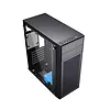 Gembird Obudowa Midi Tower Fornax M100B ATX niebiesie wentylatory Czarna