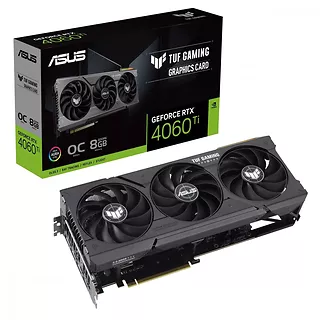 Karta graficzna Asus TUF Gaming GeForce RTX 4060 Ti OC 8GB GDDR6