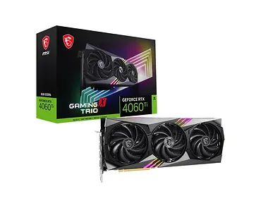 MSI Karta graficzna GeForce RTX 4060 Ti Gaming X Trio 8GB GDDRX6 128bit