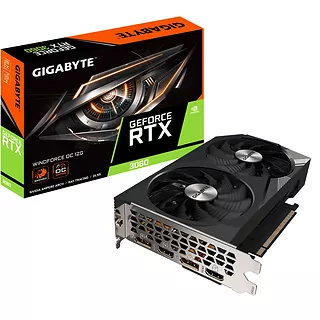 Karta graficzna GigabyteGeForce RTX 3060 Windforce OC 2.0 12GB GDDR6 192bit