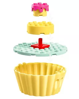 LEGO Klocki Koci Domek Gabi 10785 Pieczenie tortu z Łakotkiem