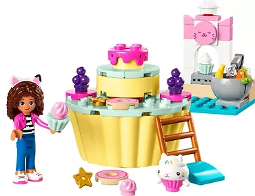 LEGO Klocki Koci Domek Gabi 10785 Pieczenie tortu z Łakotkiem