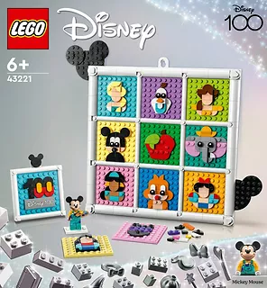 LEGO Disney Classic 43221 100 lat kultowych animacji Disneya