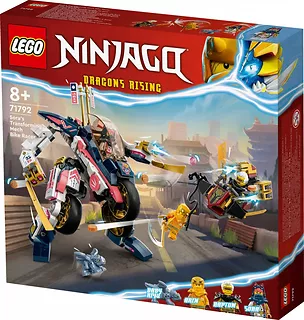 LEGO Klocki Ninjago 71792 Mech Sory zmieniający się w motocykl wyścigowy