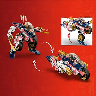 LEGO Klocki Ninjago 71792 Mech Sory zmieniający się w motocykl wyścigowy