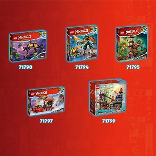 LEGO Klocki Ninjago 71792 Mech Sory zmieniający się w motocykl wyścigowy