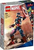 LEGO Klocki Super Heroes 76258 Marvel Figurka Kapitana Ameryki do zbudowania