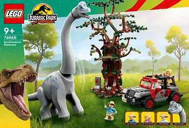 LEGO Klocki Jurassic World 76960 Odkrycie brachiozaura