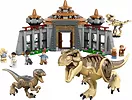 LEGO Klocki Jurassic World 76961 Centrum dla odwiedzających: atak tyranozaura i raptora