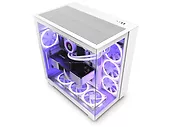 NZXT Obudowa H9 Flow z oknem Biała