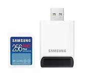 Samsung Karta pamięci SD PRO Plus MB-SD256SB/WW 256GB + czytnik