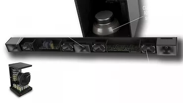 KLIPSCH Zestaw głośników Cinema 600.SE black soundbar 5.1 subwoofer