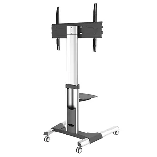 Techly Stojak mobilny LCD/LED 50-92cali, 70kg, z półką